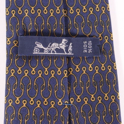 cravatta vintage, vintage uomo, vintage Parigi,Cravatta Vintage Hermès 733FA