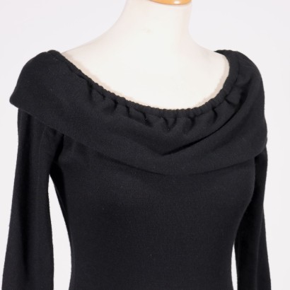 Vintage in pizzo, vintage byblos, byblos, anni 90, anni 80, vintage italiano, vintage milano,Abito Vintage Byblos Lana e Pizzo