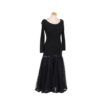 Abito Vintage Byblos Lana e Pizzo