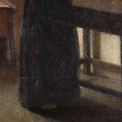 Figura femminile in interno