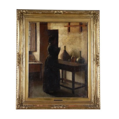 Figura Femminile in Interno