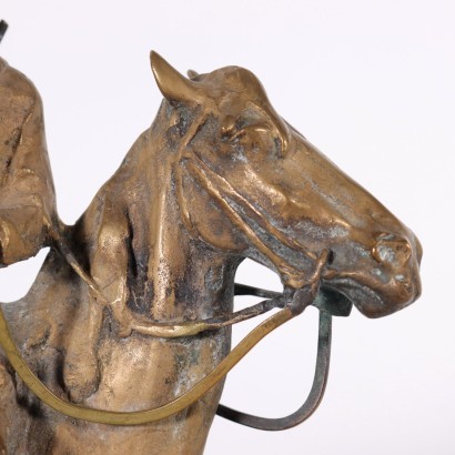 antiguo, bronce, bronces antiguos, bronce antiguo, bronce italiano antiguo, bronce antiguo, bronce neoclásico, bronce del siglo XIX, Soldado a caballo