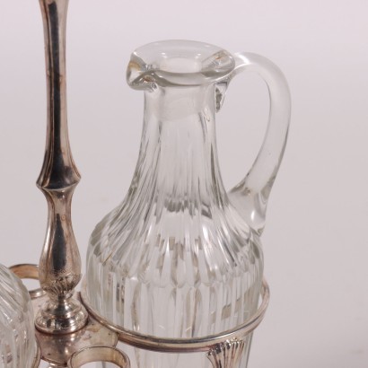 Silver Oil Jar By Sfrisio Venice 20th Century