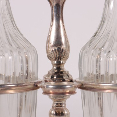 Silver Oil Jar By Sfrisio Venice 20th Century