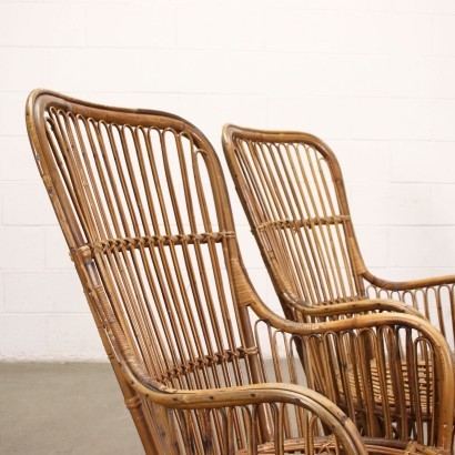 antigüedades modernas, antigüedades de diseño moderno, sillón, sillón de antigüedades modernas, sillón de antigüedades modernas, sillón italiano, sillón vintage, sillón de los años 60, sillón de diseño de los años 60, sillones de mimbre de los años 60