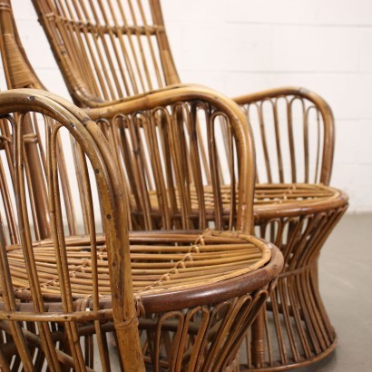 antigüedades modernas, antigüedades de diseño moderno, sillón, sillón de antigüedades modernas, sillón de antigüedades modernas, sillón italiano, sillón vintage, sillón de los años 60, sillón de diseño de los años 60, sillones de mimbre de los años 60