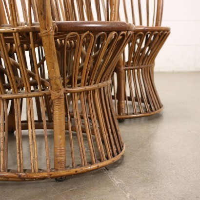 antigüedades modernas, antigüedades de diseño moderno, sillón, sillón de antigüedades modernas, sillón de antigüedades modernas, sillón italiano, sillón vintage, sillón de los años 60, sillón de diseño de los años 60, sillones de mimbre de los años 60