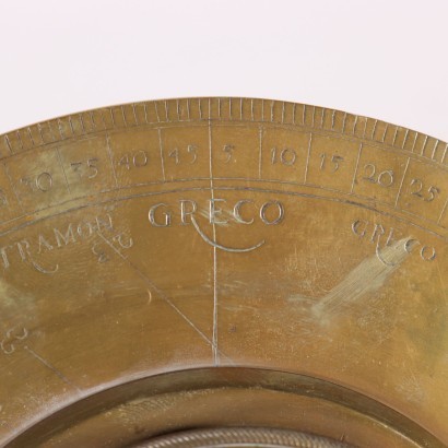 Théodolite Laiton Verre - Italie XVIII Siècle.