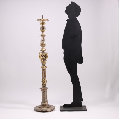 antiquariato, candeliere, antiquariato candelieri, candeliere antico, candeliere antico italiano, candeliere di antiquariato, candeliere neoclassico, candeliere del 800,Torciere XX Secolo