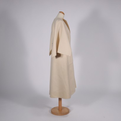 Vintage Paris, vintage France, Pierre Cardin Vintage, abrigo vintage, abrigo blanco, abrigo Vintage Pierre Cardin