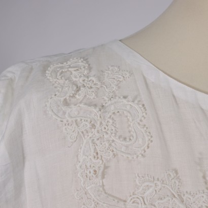 Camicia,Camicia in Lino Senza Maniche