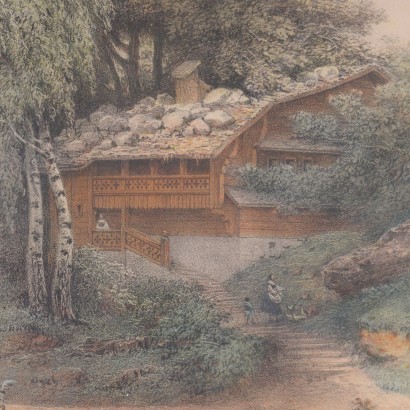 Jean-Pierre Thénot Litographie France 1857