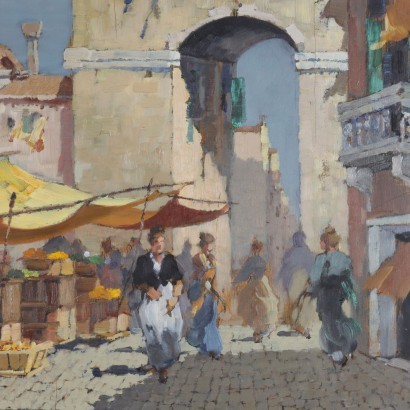 Giuseppe Rondello, vista a la ciudad, Giuseppe Rondello, Giuseppe Rondello, Giuseppe Rondello