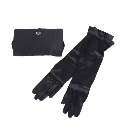Pochette Vintage con Guanti