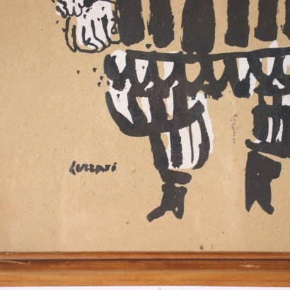 Emanuele Luzzati Tempera On Paper Contemporary