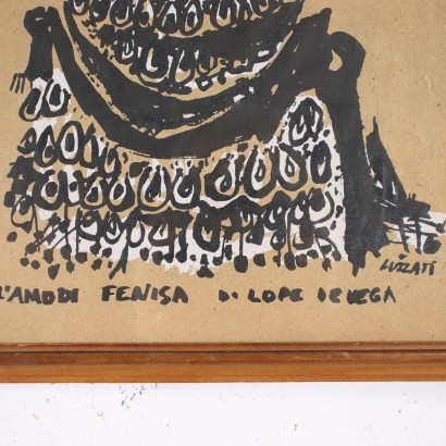Emanuele Luzzati Tempera On Paper Contemporary