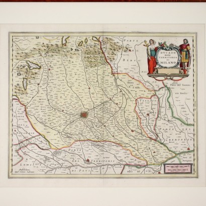 Pareja de grabados del siglo XVII