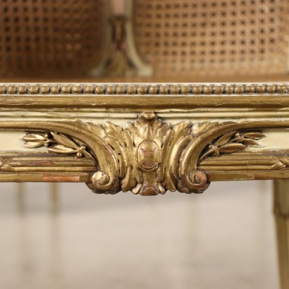 antiquariato, divani, antiquariato divani, divani antichi, divani antichi italiani, divano di antiquariato, divano neoclassico, divano del 800,Coppia di Poltrone e Divanetto in Stil