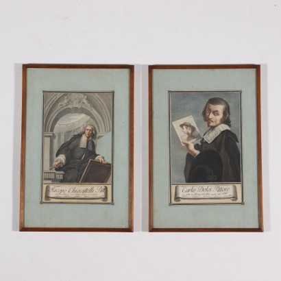 C. Lasinio Gravures sur Papier Italie XIX Siècle