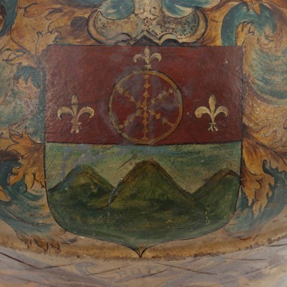 Pot Terre Cuite Man. Ricceri - Italie XIX-XX Siècle