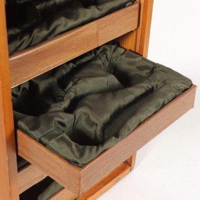 modernariato, modernariato di design, oggettistica, oggettistica modernariato, oggettistica di modernariato, oggettistica italiana, oggettistica vintage, oggettistica anni '60, oggettistica design anni 60,Mobiletto a Serrandina Porta Pipe