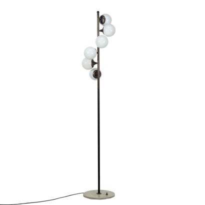 modernariato, modernariato di design, lampada da terra, lampada da terra modernariato, lampada da terra di modernariato, lampada da terra italiana, lampada da terra vintage, lampada da terra anni '60, lampada da terra design anni 60,Lampada Albererello Stilnovo Anni 60,Lampada Alberello Stilnovo Anni 60