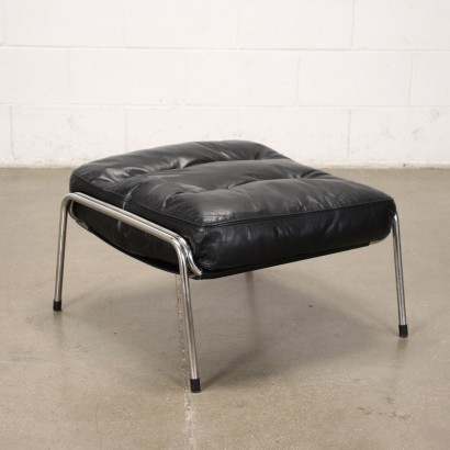 Maggiolina Paar Sessel von Zanotta Leder PU-Schaum Italien 1980er