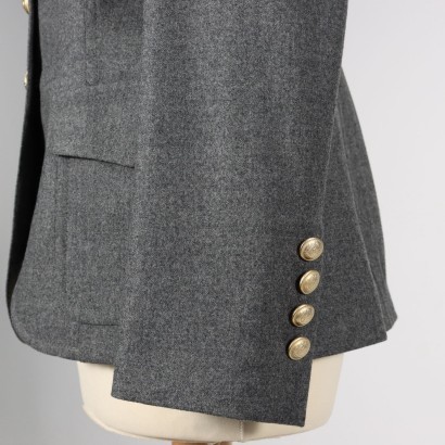 antonio fusco, made in italy, giacca, capospalla, pura lana, giacca alla coreana, mao jacket, secondhand,Giacca alla Coreana Antonio Fusco