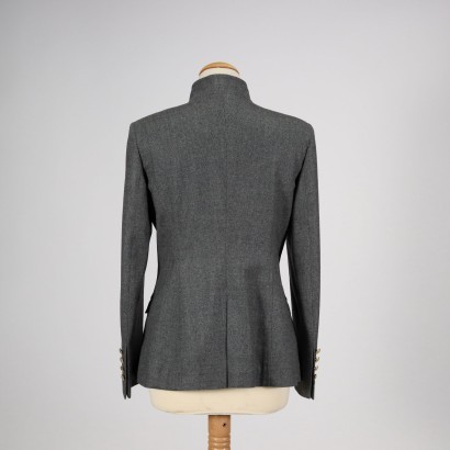 antonio fusco, made in italy, giacca, capospalla, pura lana, giacca alla coreana, mao jacket, secondhand,Giacca alla Coreana Antonio Fusco