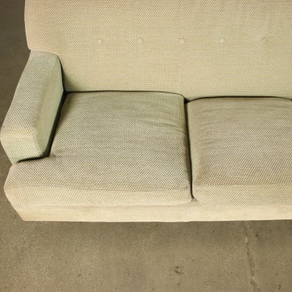 Square Canapé par Arflex Mousse Tissu Italie Années 70-80
