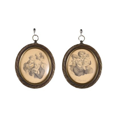 Louis Léopold Boilly, Pair of lithographs, Louis Léopold Boilly, Louis Léopold Boilly, Louis Léopold Boilly, Louis Léopold Boilly