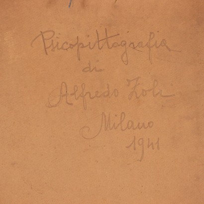 Psychoptografie von Alfredo Zoli Mailand Italien 1941