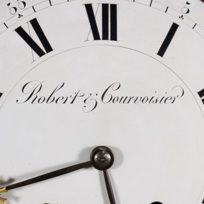 antiquariato, orologio, antiquariato orologio, orologio antico, orologio antico italiano, orologio di antiquariato, orologio neoclassico, orologio del 800, orologio a pendolo, orologio da parete,Pendola Neuchateloise Robert & Courvoisier