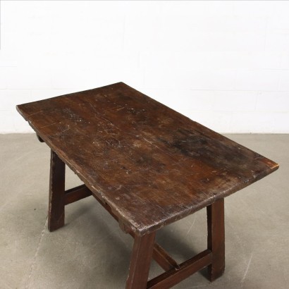 antiquariato, tavolo, antiquariato tavolo, tavolo antico, tavolo antico italiano, tavolo di antiquariato, tavolo neoclassica, tavolo del 800,Tavolo a Cavalletto in Noce