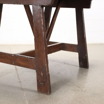 antiquariato, tavolo, antiquariato tavolo, tavolo antico, tavolo antico italiano, tavolo di antiquariato, tavolo neoclassica, tavolo del 800,Tavolo a Cavalletto in Noce