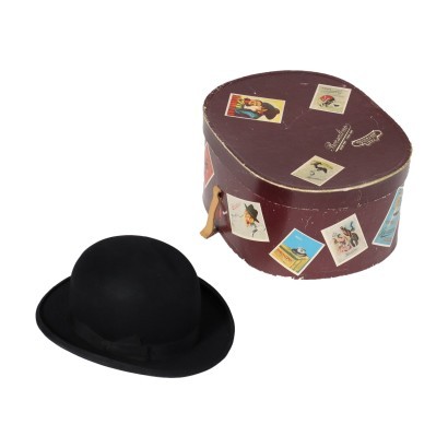 Bowler Hat Borsalino Felt Italy 1920s-1930s