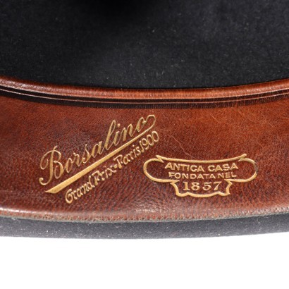 Bowler Hat Borsalino Felt Italy 1920s-1930s
