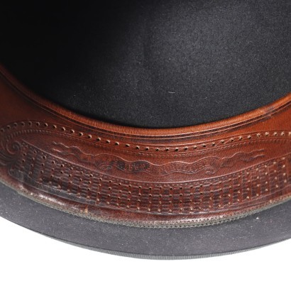 Bowler Hat Borsalino Felt Italy 1920s-1930s