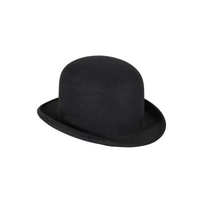 Bowler\'s Hat by Borsalino Felt Italy 1920s-1930s