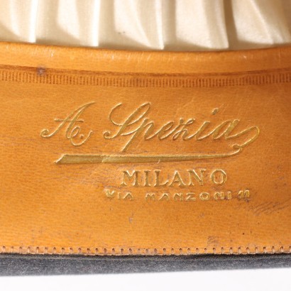 Bowler\'s Hat by Borsalino Felt Italy 1920s-1930s