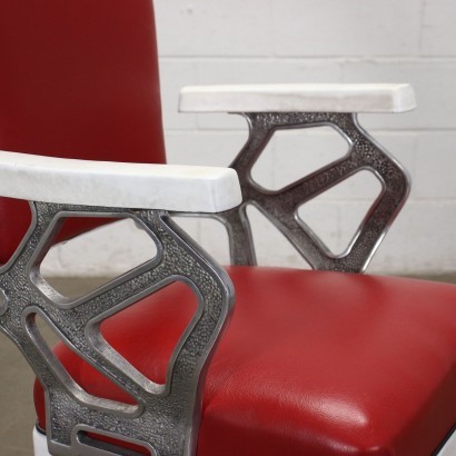 modernariato, modernariato di design, poltrona, poltrona modernariato, poltrona di modernariato, poltrona italiana, poltrona vintage, poltrona anni '60, poltrona design anni 60,Poltrona da Barbiere Anni 60
