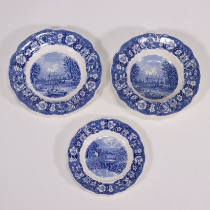antique, dish, antique dishes, antique dish, antique Italian dish, antique dish, neoclassical dish, 19th century dish, Palissy Pottery Dishes Service
