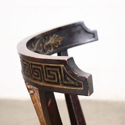 antiquariato, sedia, antiquariato sedie, sedia antica, sedia antica italiana, sedia di antiquariato, sedia neoclassica, sedia del 800,Gruppo di Quattro Sedie in Stile Imper