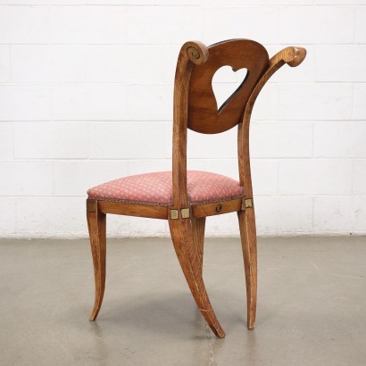 antiquariato, sedia, antiquariato sedie, sedia antica, sedia antica italiana, sedia di antiquariato, sedia neoclassica, sedia del 800,Gruppo di Quattro Sedie in Stile