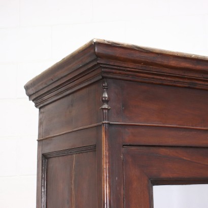 Louis Philippe Ligurischer Schrank Nussbaum Spiegel Italien \\'800