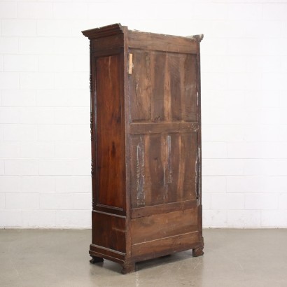 Louis Philippe Ligurischer Schrank Nussbaum Spiegel Italien \\'800