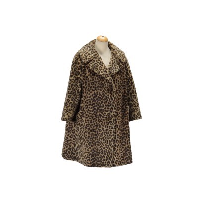 Pelliccia Vintage Sintetica Animalier