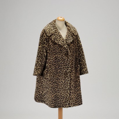 Pelliccia Vintage Sintetica Animalier