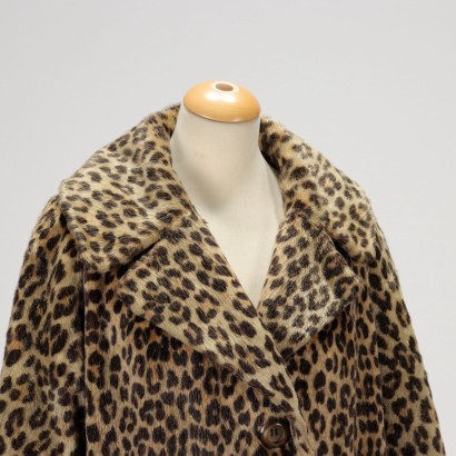 Pelliccia Vintage Sintetica Animalier