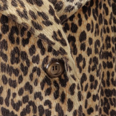 Pelliccia Vintage Sintetica Animalier